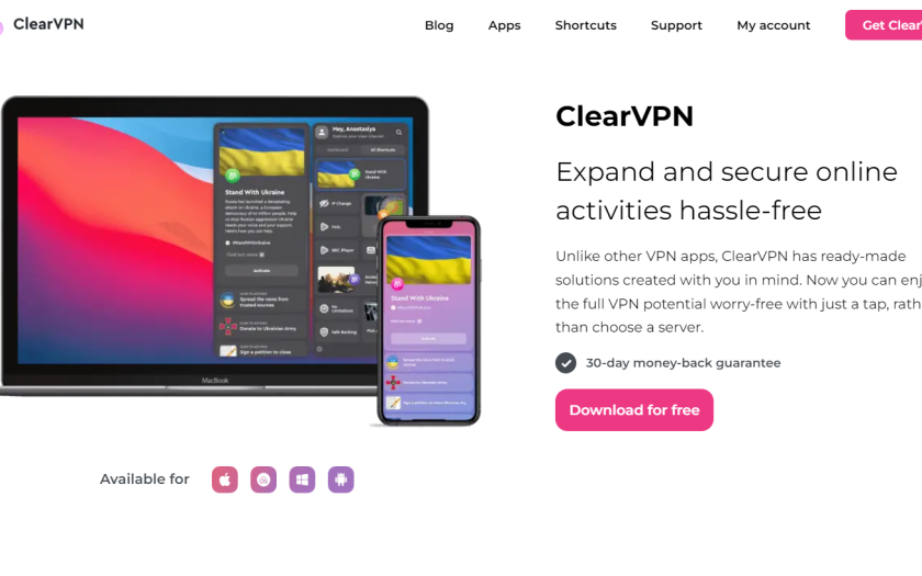 知名 Mac 軟體開發商 MacPaw 提供 ClearVPN 的一年限時免費優惠 - VPN, 電腦軟體, 網路工具, 翻牆工具, ClearVPN, MacPaw, 手機軟體 - 敗家達人推薦