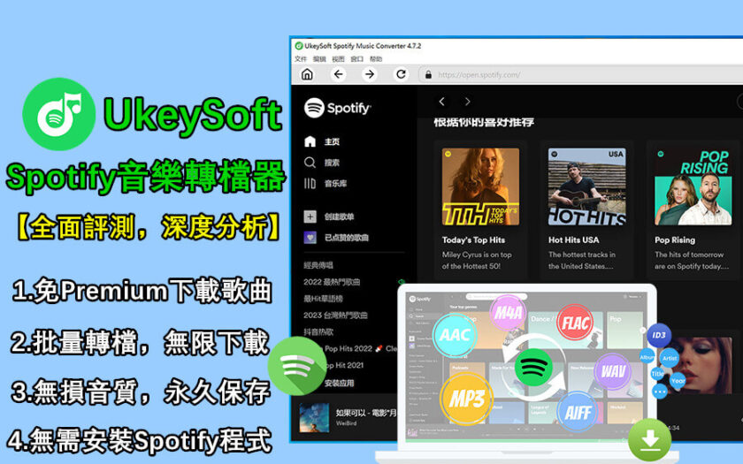 UkeySoft Spotify音樂轉檔器終極評測 - 免費收聽Spotify音樂且無廣告的方法 - 音樂, Spotify, MP3, 敗家達人, 敗家輝哥, 老司機推薦, 編輯推薦, 轉檔, UkeySoft - 敗家達人推薦