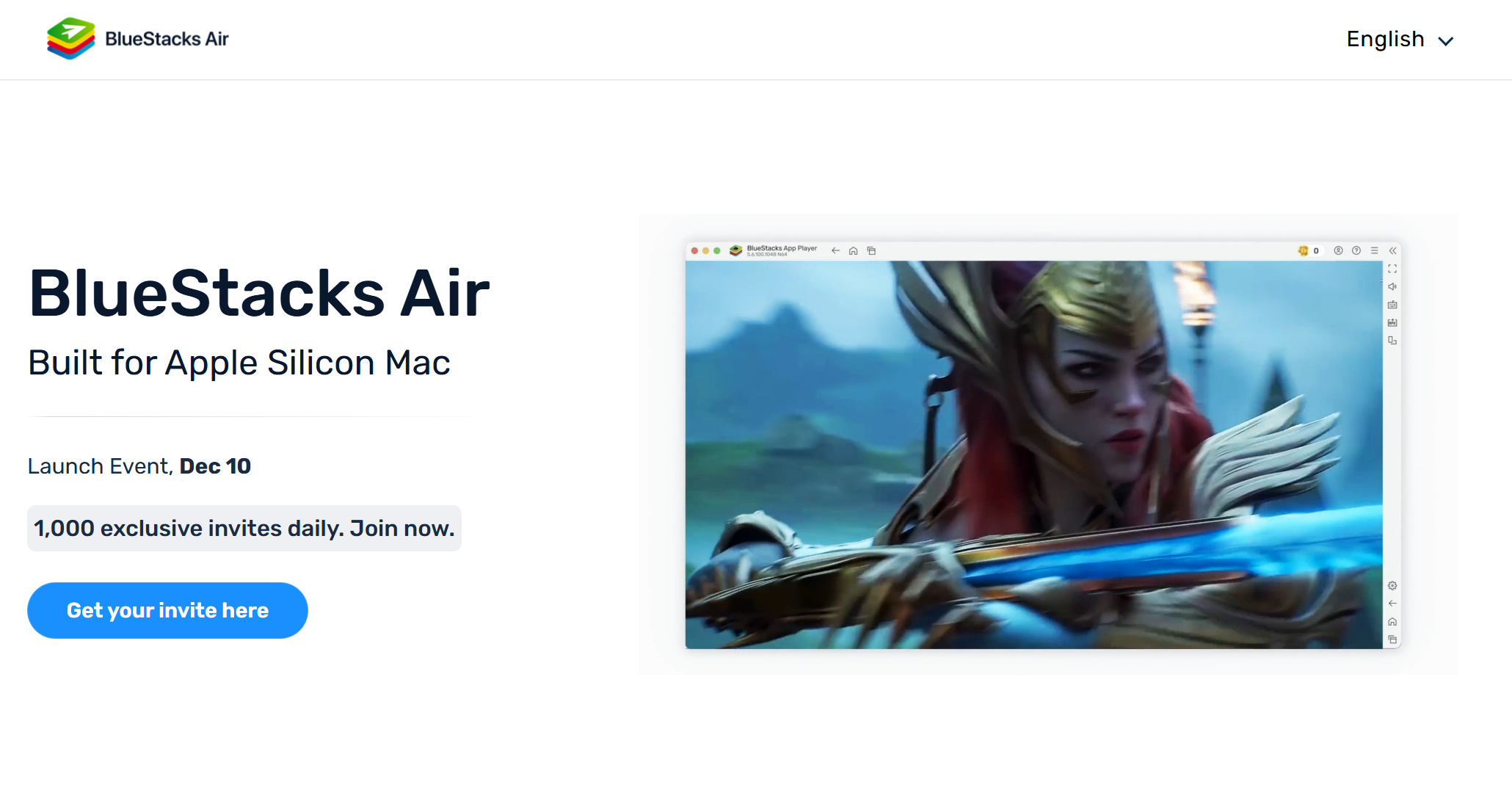 專為 Apple Silicon 晶片 Mac 打造？BlueStacks Air 即將在 12 月10 日發布！ - BlueStacks, 電腦玩手遊, 安卓模擬器, Mac, macOS手機模擬器 - 敗家達人推薦