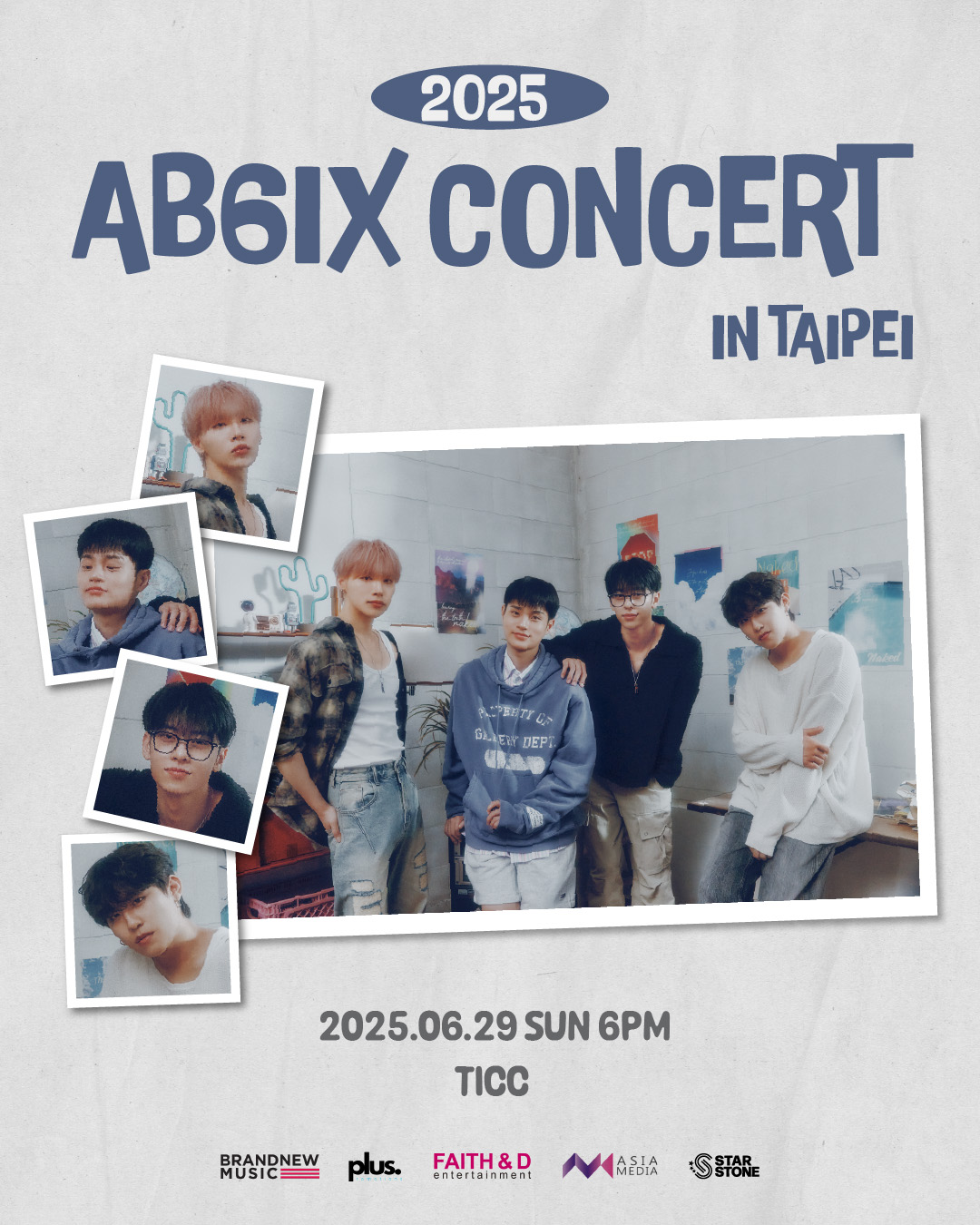 真的專場等太久…韓流實力男團AB6IX宣布6/29來台 CONCERT熱力開唱 - TICC台北國際會議中心, ABNEW, 2025 AB6IX CONCERT in Taipei, 田雄, 金東賢, 朴佑鎭, 李大輝 - 敗家達人推薦