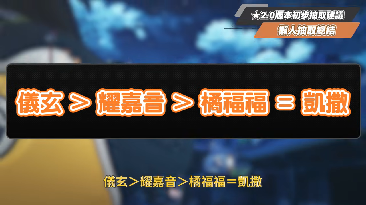 【絕區零】2.0前瞻懶人包⚡▸也送太多了吧😱儀玄、橘福福登場！鯊魚妹要加強啦？全新「命破」職業、「玄墨」屬性？限定35抽、常駐S角色&音擎免費領！萌新回鍋最佳時機？卡池如何規劃？ ▹璐洛洛◃ - 絕區零, 2.0前瞻 - 敗家達人推薦