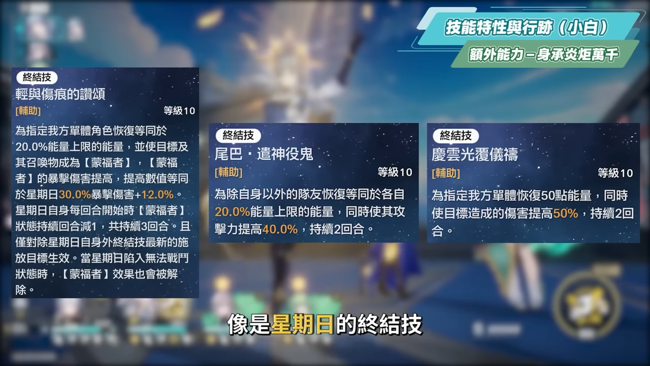 【星穹鐵道】🚀白厄 [培養全攻略]▸是救世主！我們有救了！版本主推毀滅大C💥機制特效都炸裂！三輔一什麼都能配、最佳隊友是誰？光錐/遺器/實戰配隊/畢業面板/星魂推薦 ▹璐洛洛◃ - 璐洛洛, 星穹鐵道, 白厄 - 敗家達人推薦