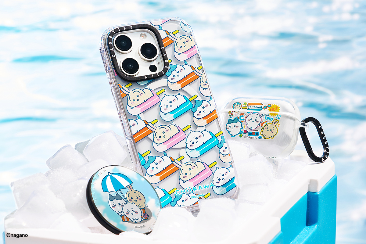 吉友看過來！CASETiFY 再度攜手《吉伊卡哇》推出聯名系列， 與小八貓、兔兔、獅薩一起度過最 Chill 的夏日泳池派對 - 吉伊卡哇, CASETiFY - 敗家達人推薦