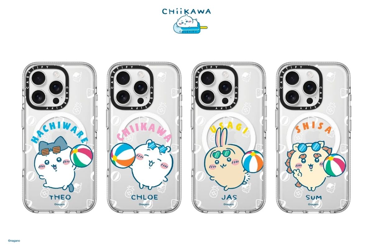 吉友看過來！CASETiFY 再度攜手《吉伊卡哇》推出聯名系列， 與小八貓、兔兔、獅薩一起度過最 Chill 的夏日泳池派對 - 吉伊卡哇, CASETiFY - 敗家達人推薦