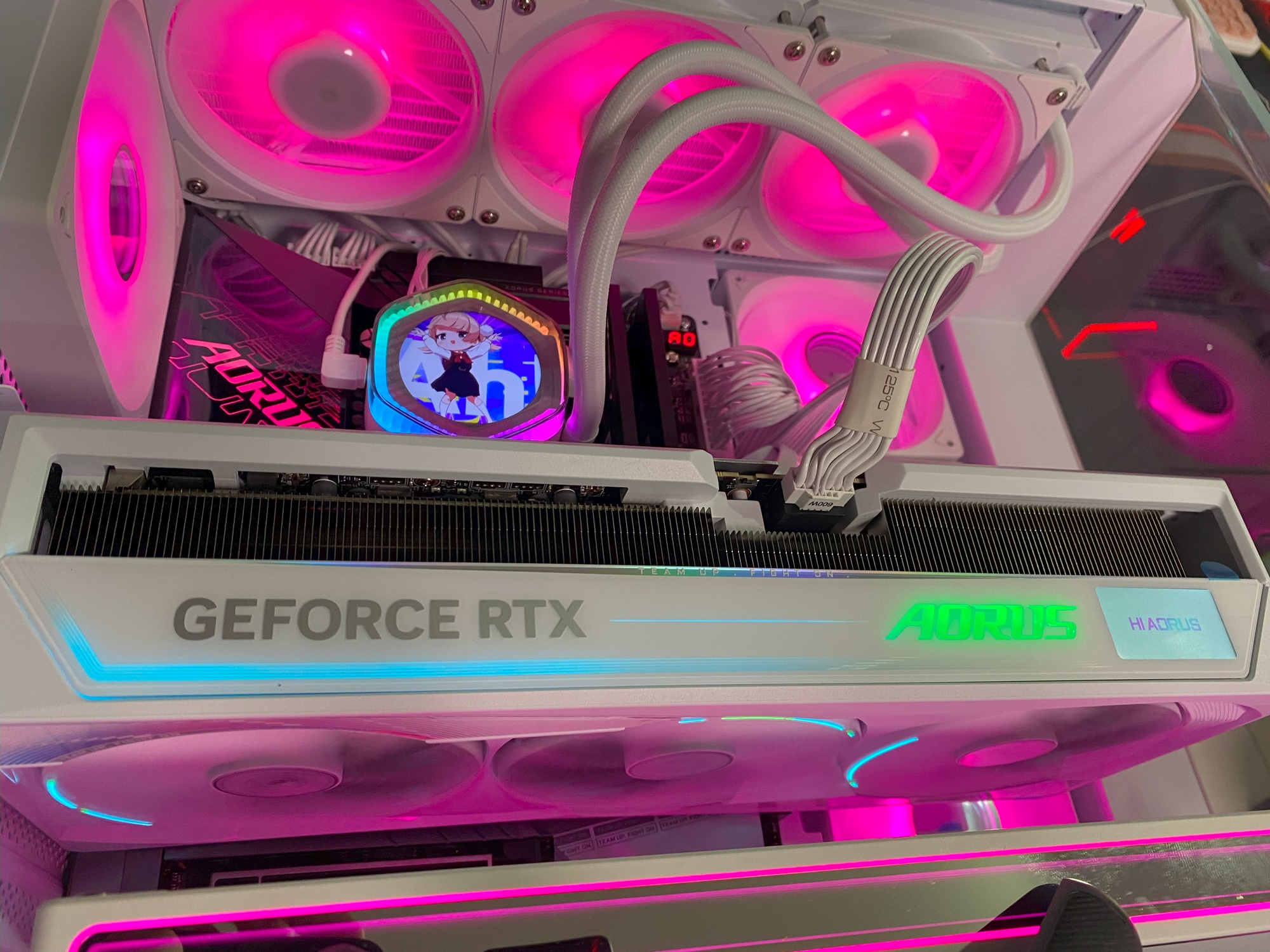 技嘉AORUS RTX5090 MASTER ICE 白雕開箱：白色信仰的頂點，顏值與性能全拉滿！ - 敗家輝哥, GIGABYTE, RTX5090, 顯卡開箱, 技嘉RTX5090白雕, AORUS, MASTERICE, B2跳99, 白色信仰, 亞馬遜德國代購, FurMark跑分, 白雕顯卡, 技嘉5090 - 敗家達人推薦