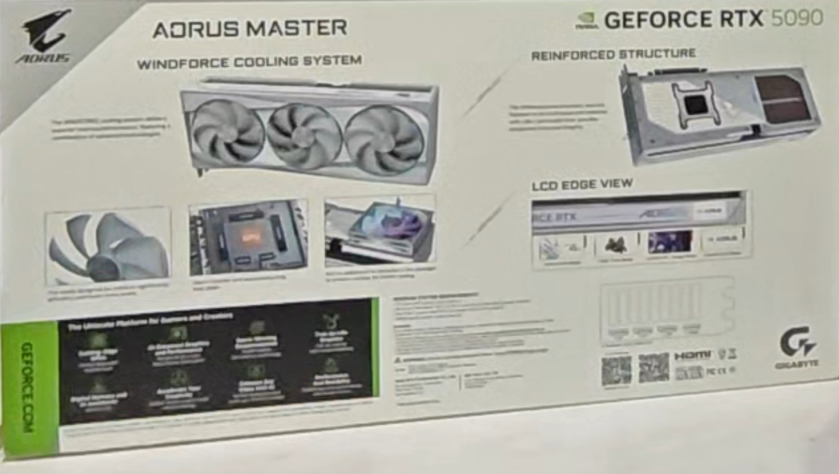技嘉AORUS RTX5090 MASTER ICE 白雕開箱：白色信仰的頂點，顏值與性能全拉滿！ - 敗家輝哥, GIGABYTE, RTX5090, 顯卡開箱, 技嘉RTX5090白雕, AORUS, MASTERICE, B2跳99, 白色信仰, 亞馬遜德國代購, FurMark跑分, 白雕顯卡, 技嘉5090 - 敗家達人推薦