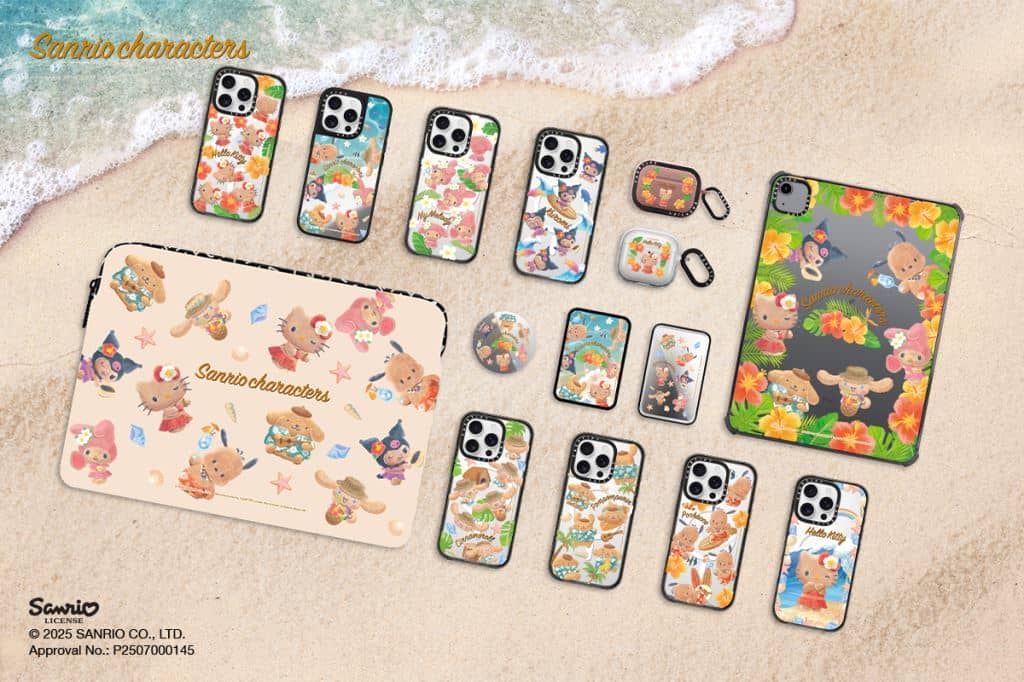 曬黑 Hello Kitty 限時加入 CASETiFY 大家庭！Sun-Kissed 三麗鷗家族系列限時一週火熱登場，一起抓住歡樂夏日的最後浪潮！ - 三麗鷗, CASETiFY, Sun-Kissed, CASETiFY STUDiO - 敗家達人推薦