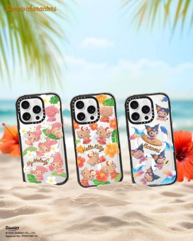 曬黑 Hello Kitty 限時加入 CASETiFY 大家庭！Sun-Kissed 三麗鷗家族系列限時一週火熱登場，一起抓住歡樂夏日的最後浪潮！ - 三麗鷗, CASETiFY, Sun-Kissed, CASETiFY STUDiO - 敗家達人推薦