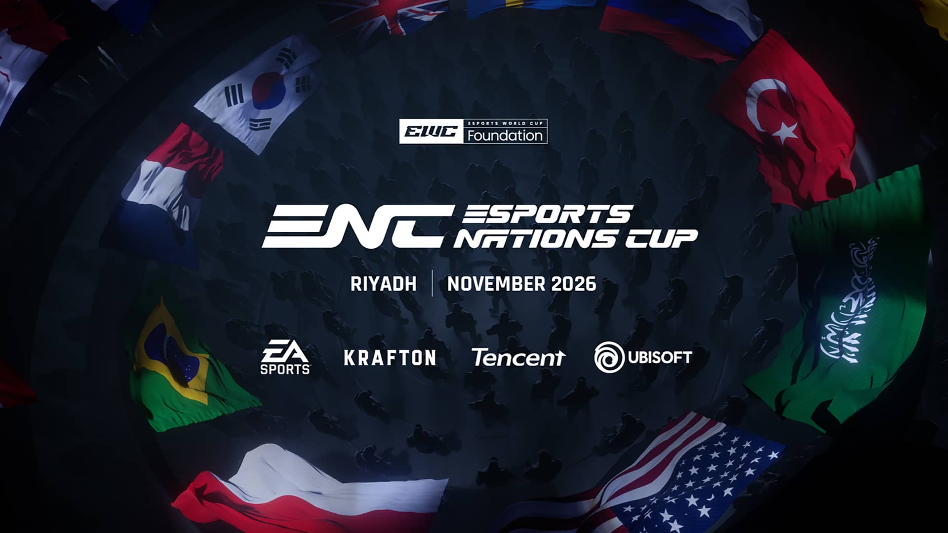KRAFTON 宣布參與「Esports Nations Cup」國際電競賽事 - 韓商魁匠, KRAFTON, Esports World Cup Foundation, EWCF - 敗家達人推薦