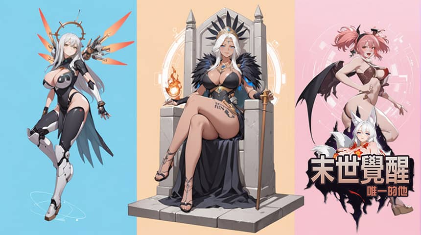 震撼登場，末世 RPG《末世覺醒：唯一的他》正式登陸 EROLABS！ - 成人遊戲, EROLABS, 末世覺醒：唯一的他 - 敗家達人推薦