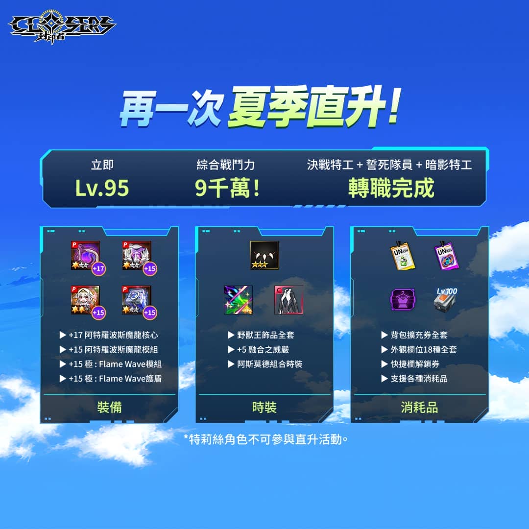 《封印者：CLOSERS》全新副本『D的夢幻劇』華麗登場 - 改版, 樂意, Naddic Game, 封印者：CLOSERS, D的夢幻劇 - 敗家達人推薦