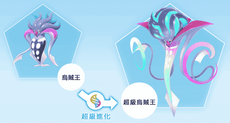 《寶可夢傳說 Z-A》最新資訊 因滿溢而出的精神力量而閃閃發光！ 發現烏賊王超級進化後的樣子 「超級烏賊王」！ - 寶可夢 - 敗家達人推薦