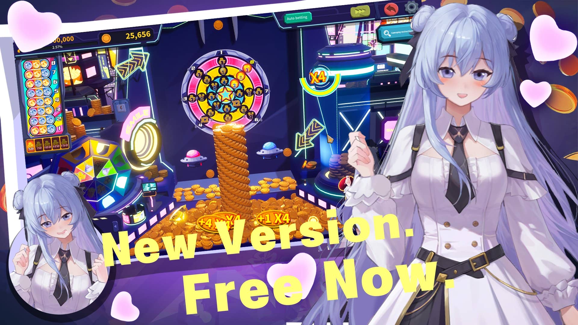 《推幣勇者》重大免費更新！全新推幣機模式與二次元看板娘DLC正式上線 - DLC, 推幣勇者 - 敗家達人推薦