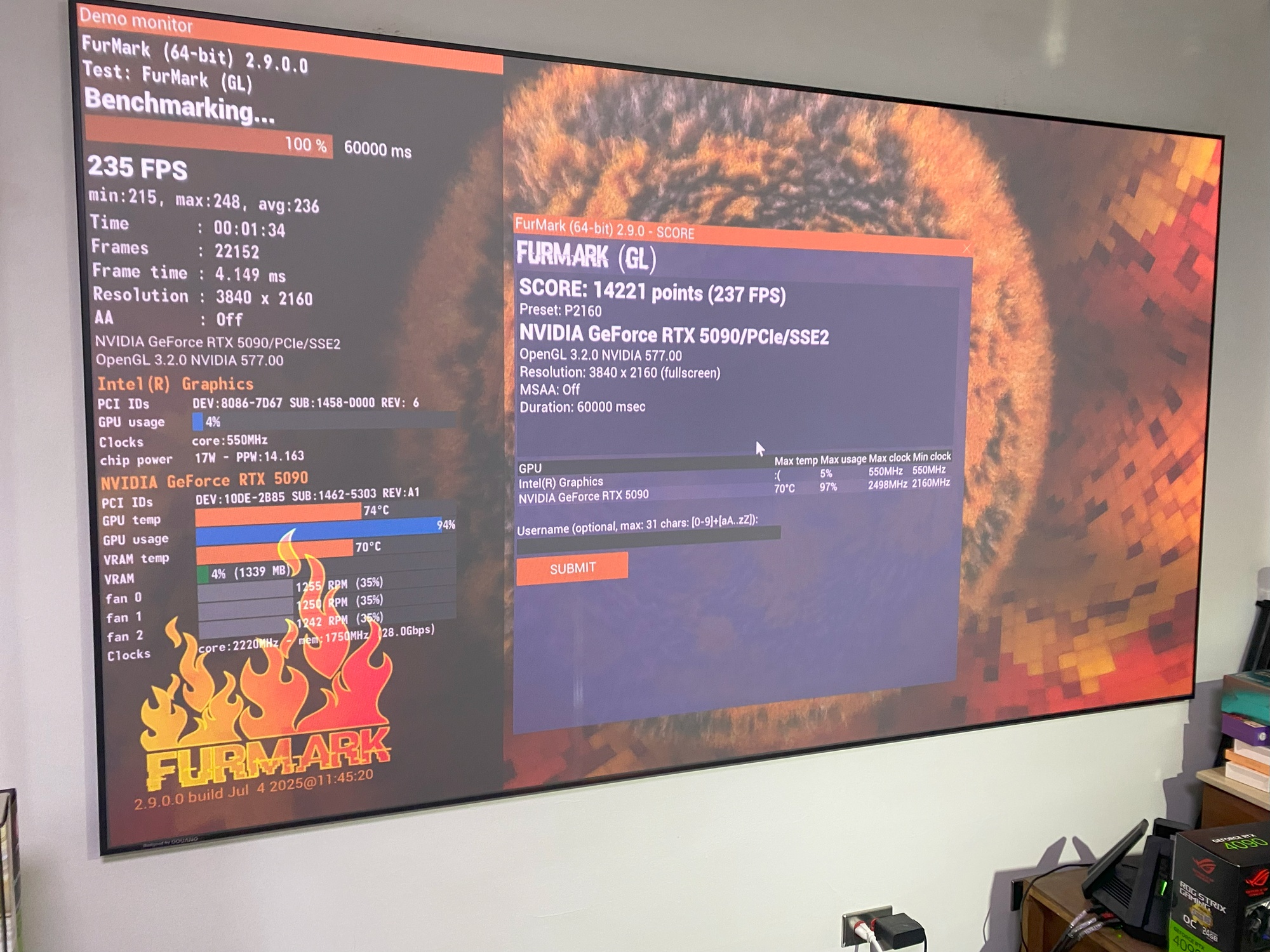 MSI RTX5090 GAMING TRIO開箱實測｜4K 237FPS、跑分 14,221 分、超靜音三風扇 - msi, 開箱, NVIDIA, RTX5090, GPU - 敗家達人推薦