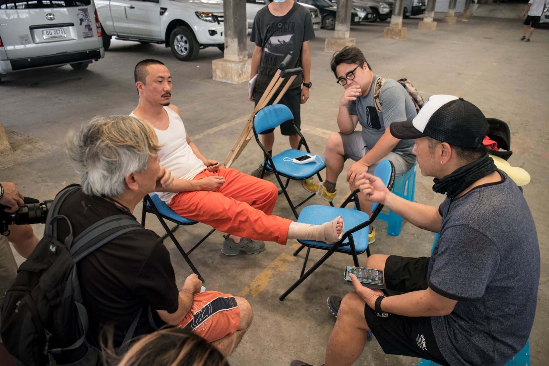 鄭中基自導自演 化身血腥復仇者 但下半身頻頻意外受傷 - 阿龍, 鄭中基, 胡耀輝, 傅舜盈 - 敗家達人推薦