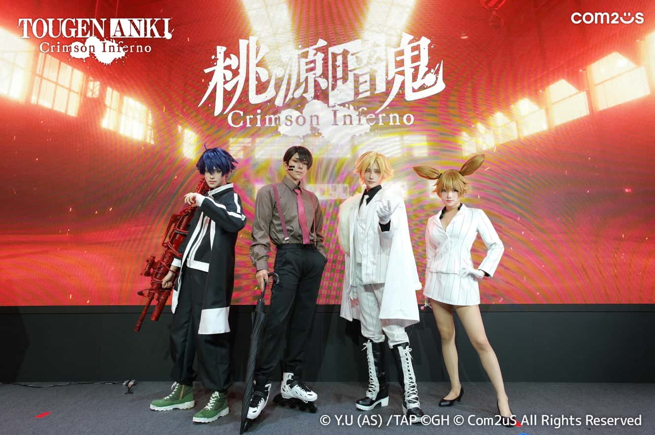 Com2uS《桃源暗鬼 Crimson Inferno》於東京電玩展 2025成功吸引全球玩家目光 - Com2uS, 桃源暗鬼, 東京電玩展 2025, Crimson Inferno - 敗家達人推薦
