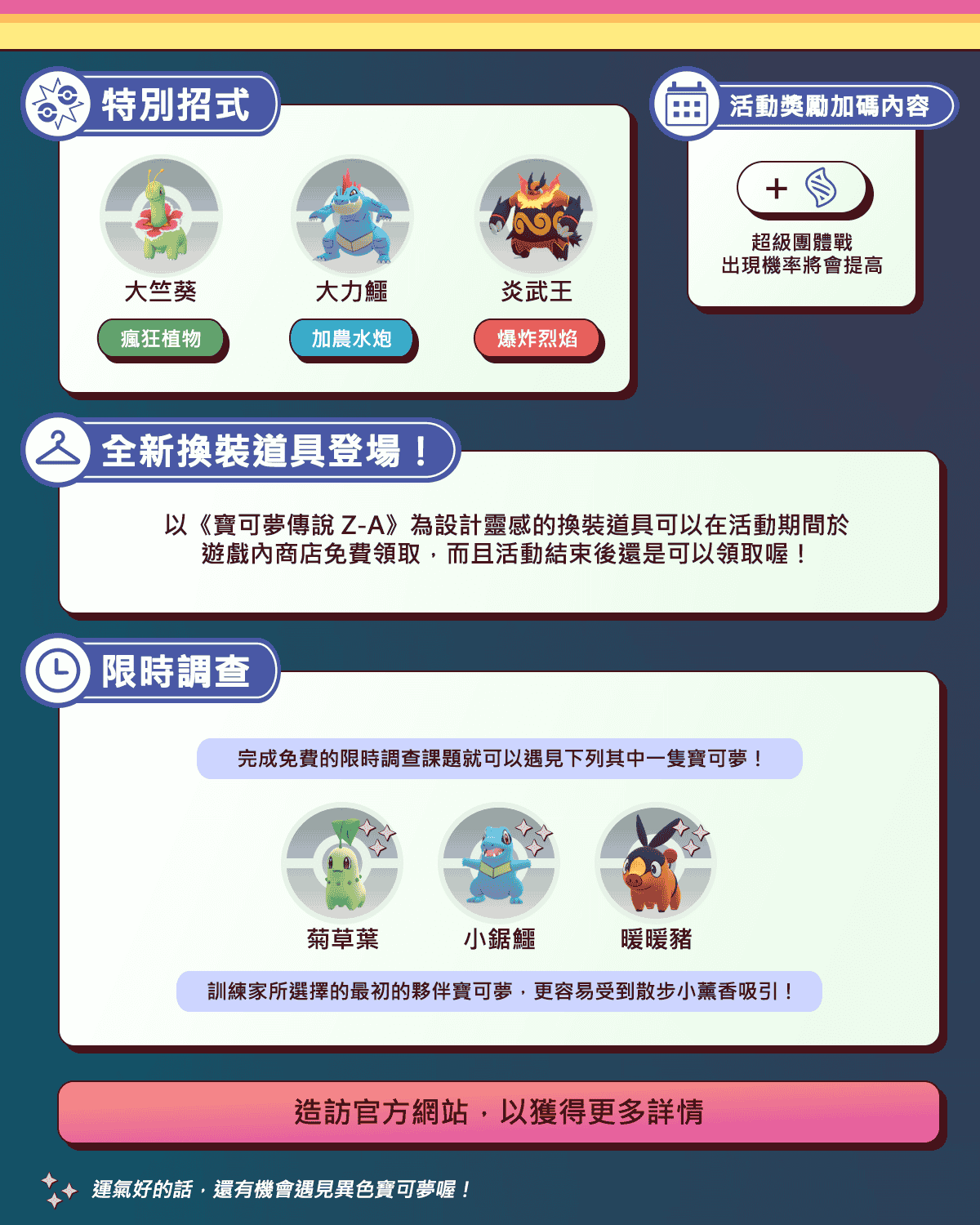 《Pokémon GO》將推出活動慶祝《寶可夢傳說 Z-A》上市! - Switch, Pokemon Go, 寶可夢傳說 Z-A - 敗家達人推薦