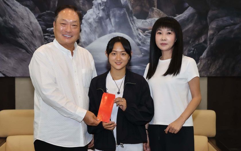 劉巧兮世運奪金感謝東森支持 王令麟頒發獎金鼓勵　 - 王令麟 - 敗家達人推薦