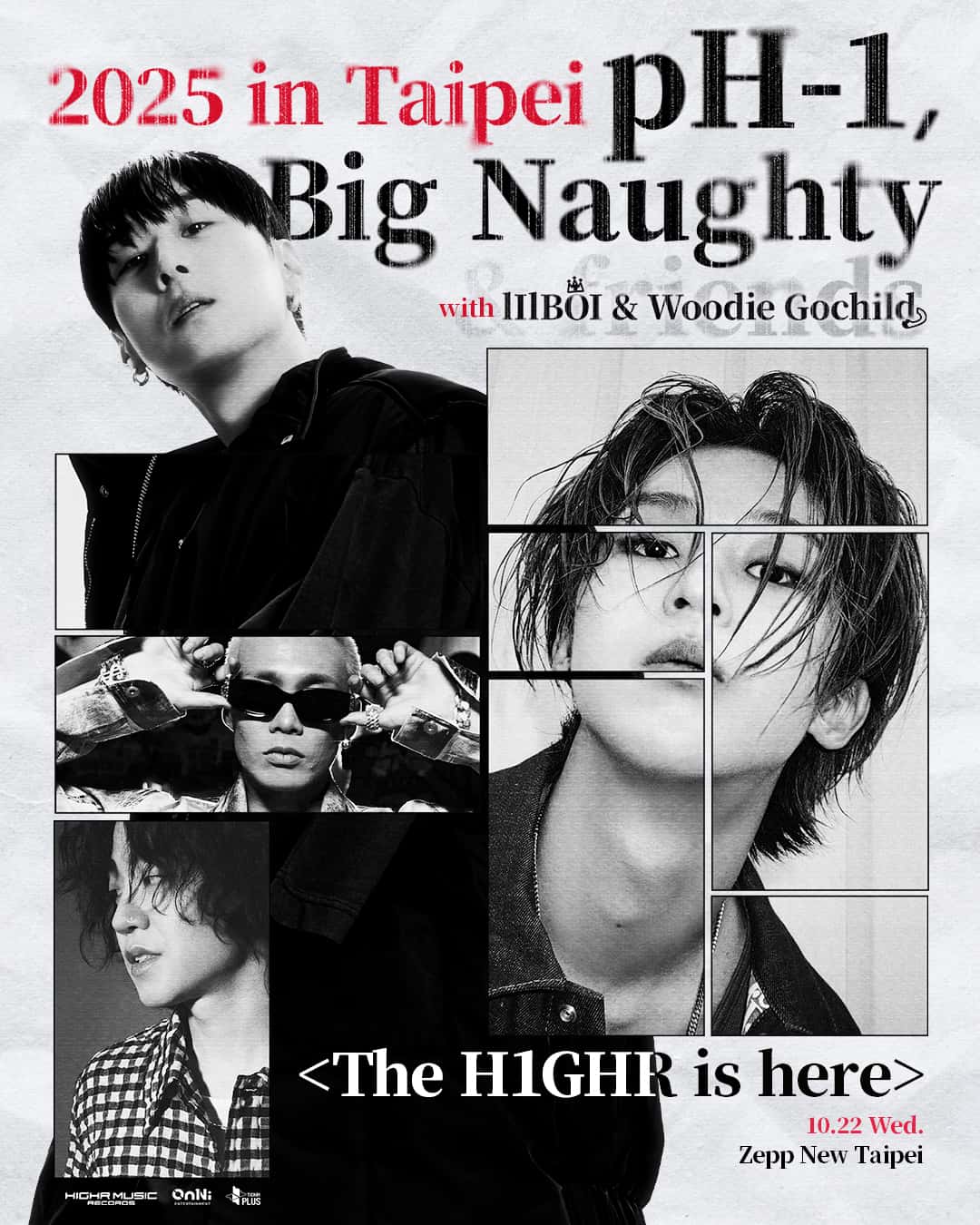 Karencici氣勢夠！pH-1、BIG Naughty、lIlBOI與Woodie Gochild四王一后齊聚飆嘻哈！ - 2025 pH-1 & Big Naughty, H1GHR MUSIC, Jay Park, 朴宰範 - 敗家達人推薦