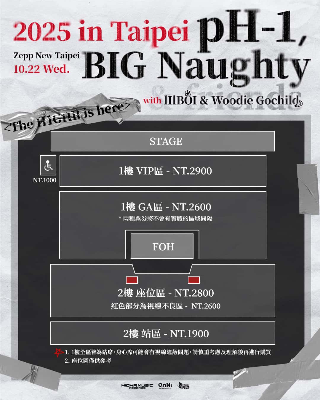 Karencici氣勢夠！pH-1、BIG Naughty、lIlBOI與Woodie Gochild四王一后齊聚飆嘻哈！ - 2025 pH-1 & Big Naughty, H1GHR MUSIC, Jay Park, 朴宰範 - 敗家達人推薦