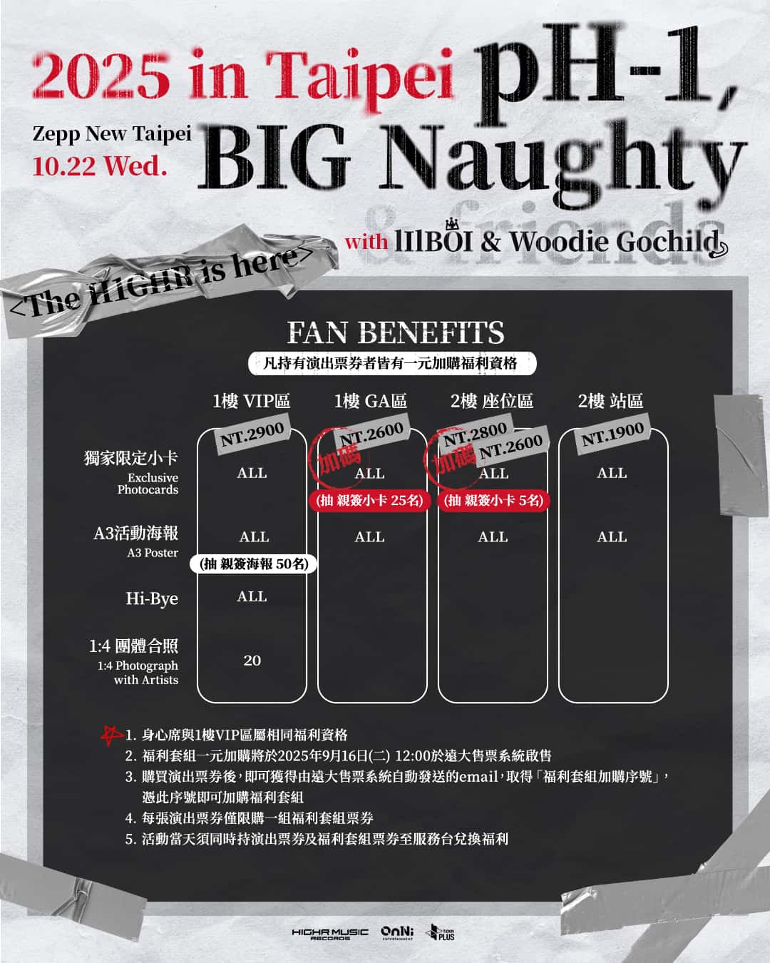 Karencici氣勢夠！pH-1、BIG Naughty、lIlBOI與Woodie Gochild四王一后齊聚飆嘻哈！ - 2025 pH-1 & Big Naughty, H1GHR MUSIC, Jay Park, 朴宰範 - 敗家達人推薦