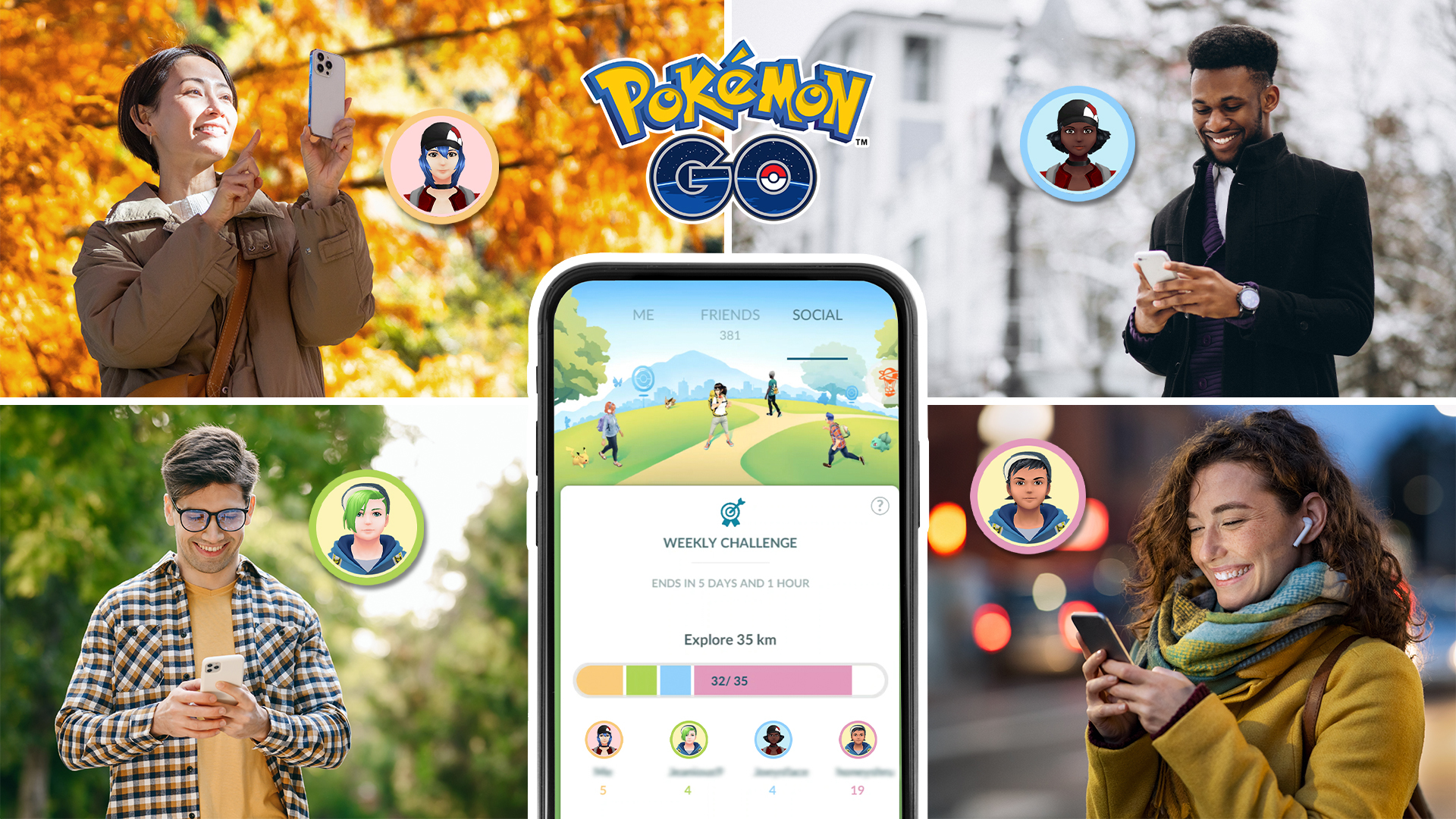 《Pokémon GO》推出全新內容「週間大挑戰」 與世界各地的訓練家交朋友、完成挑戰、提升友誼等級！ - Pokemon Go, 週間大挑戰 - 敗家達人推薦