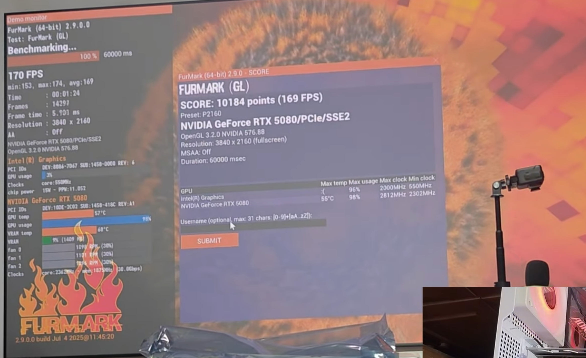 【輝哥啟動】技嘉RTX5080 Master ICE 白色版開箱!跑分10184分、溫度55度、噪音45分貝! - 技嘉, 5080 - 敗家達人推薦