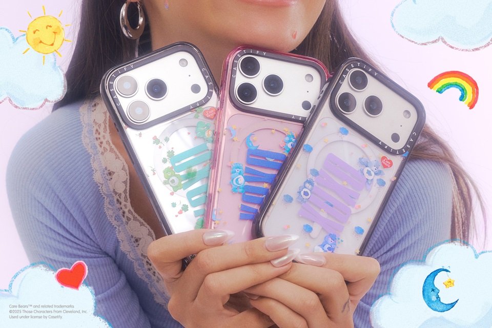 Care Bears x CASETiFY 聯名系列正式登場! 史上最萌彩虹熊用夢幻色彩與經典水彩畫風點亮童年回憶 - Care Bears, CASETiFY - 敗家達人推薦