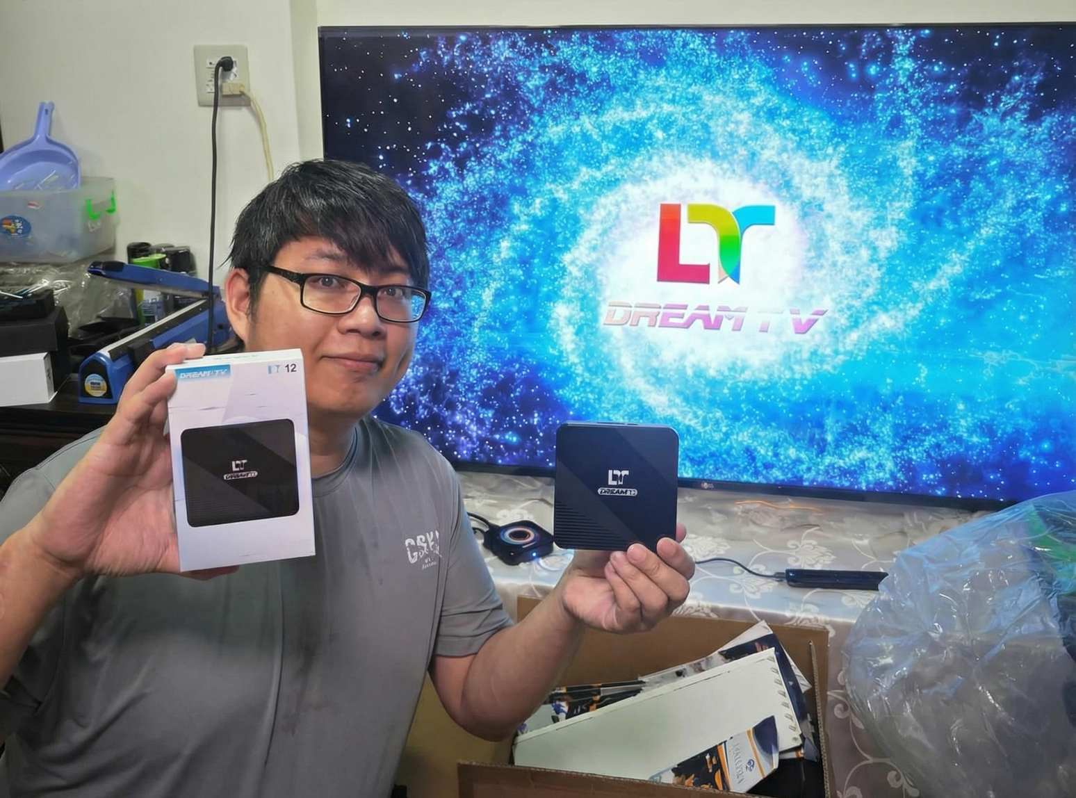 2026電視盒DreamTV 12開箱:AI影像強化到底有多猛？！舊片直接變高清！ - 電視盒, 開箱, 夢想電視盒, 夢想盒子12, DreamTV 12, 機上盒, 網路盒子 - 敗家達人推薦