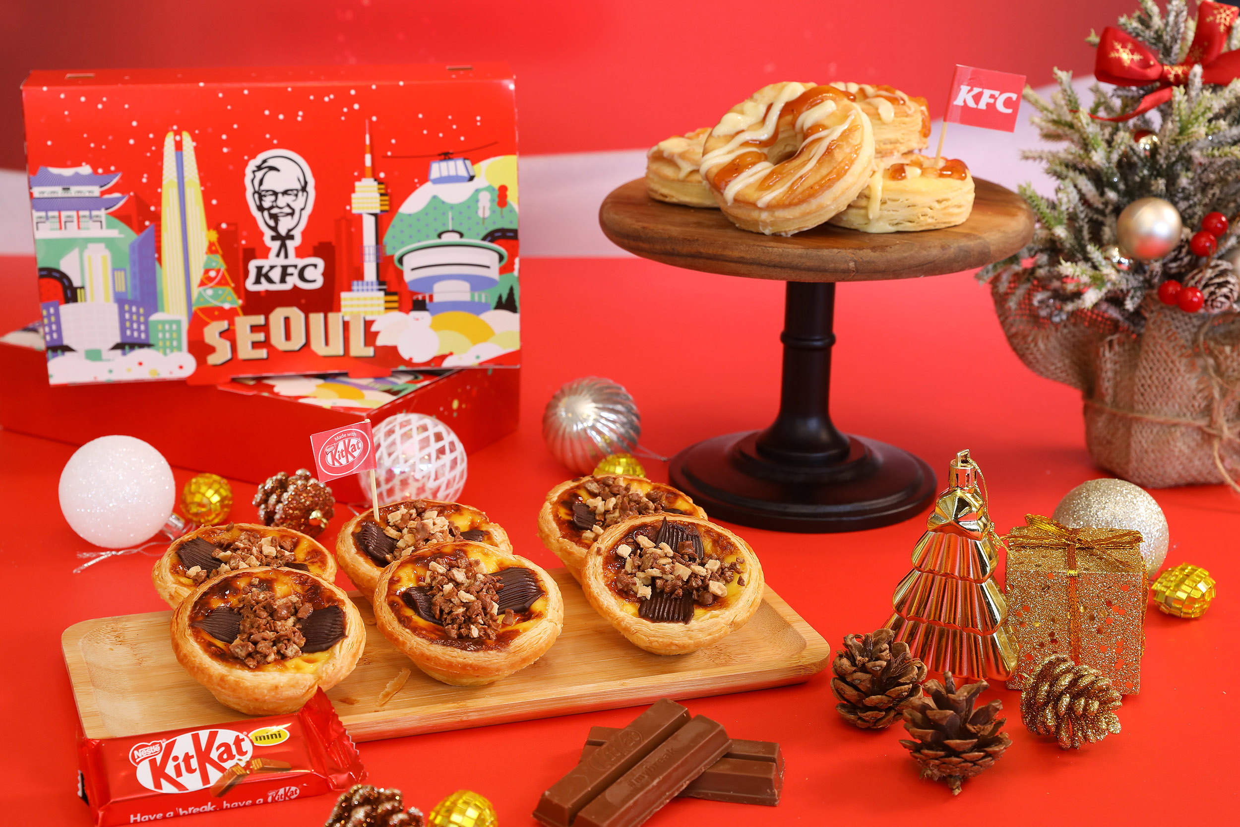 韓劇「初雪告白」浪漫率100%！「今年聖誕要不要一起吃炸雞」將成最強聖誕邀約 - 肯德基, 聖誕巨大桶, K-XMAS - 敗家達人推薦