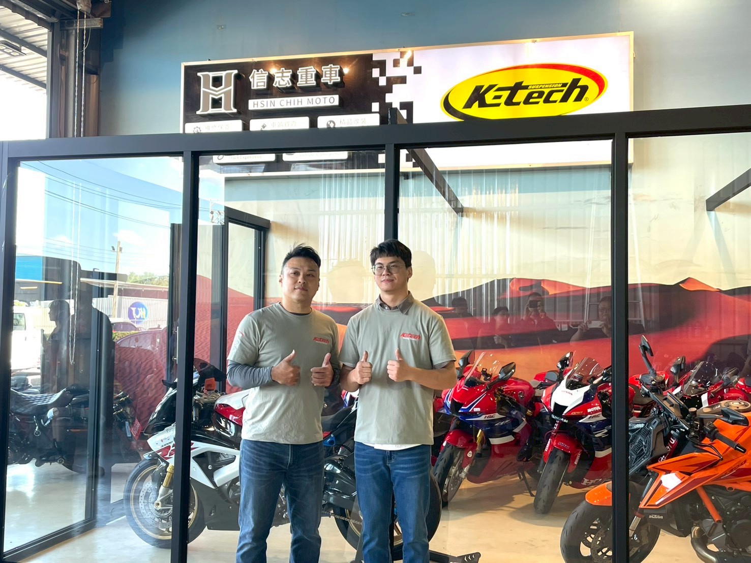 信志重車 X K-tech Taiwan 旗艦店盛大開幕聯手打造台灣重機維修與改裝新標竿 - 楷特國際, K-tech, 侯宏遠, 信志重車, 陳文浩 - 敗家達人推薦