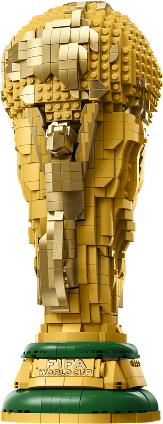 首次合作推出 1:1比例樂高世界盃獎盃 陪球迷一起感受賽事熱血 「43020 FIFA 世界盃™ 官方獎盃」即日起開放搶先預購 - 樂高, FIFA 世界盃™ 官方獎盃, 2026 年世界盃專屬人偶, 迷你版世界盃獎盃 - 敗家達人推薦