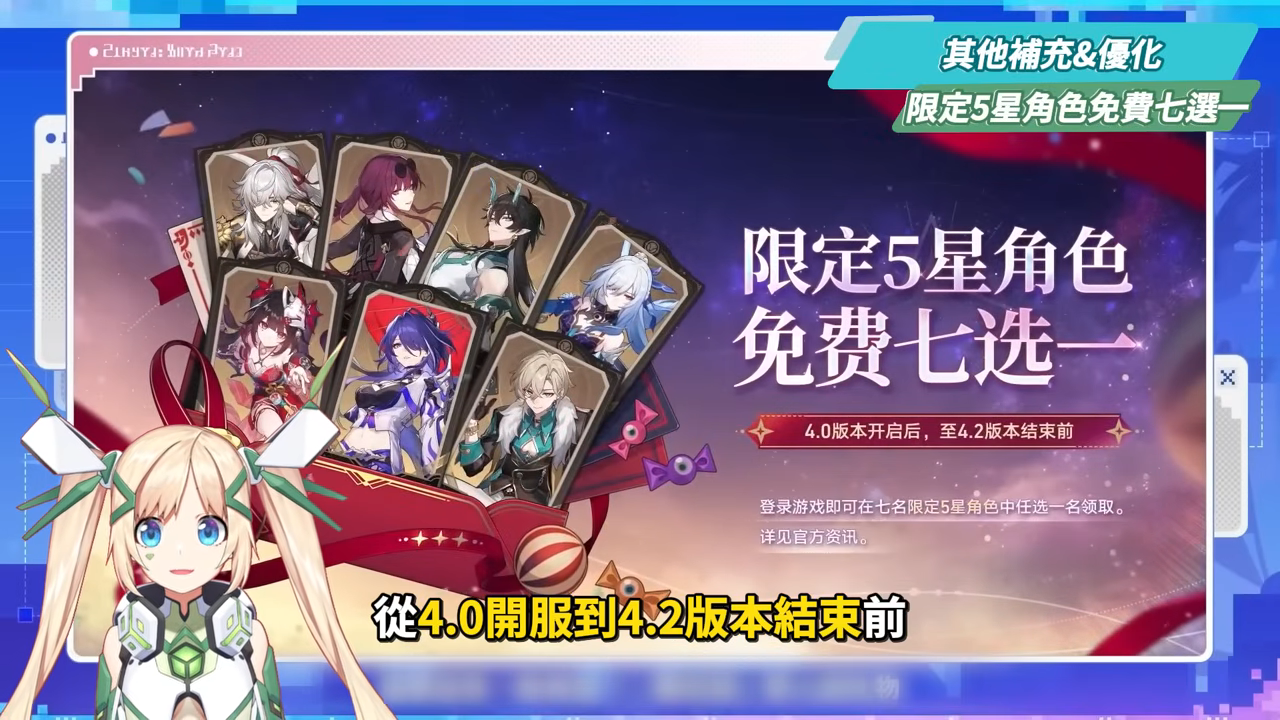 【崩壞星穹鐵道】🚀4.0前瞻懶人包▸歡愉時代來臨✨爻光、火花必抽嗎？限定五星「7選1」免費送！30抽加碼、老角大加強？版本活動&優化一次看！ ▹璐洛洛◃ - 璐洛洛, 崩壞星穹鐵道, 4.0前瞻 - 敗家達人推薦
