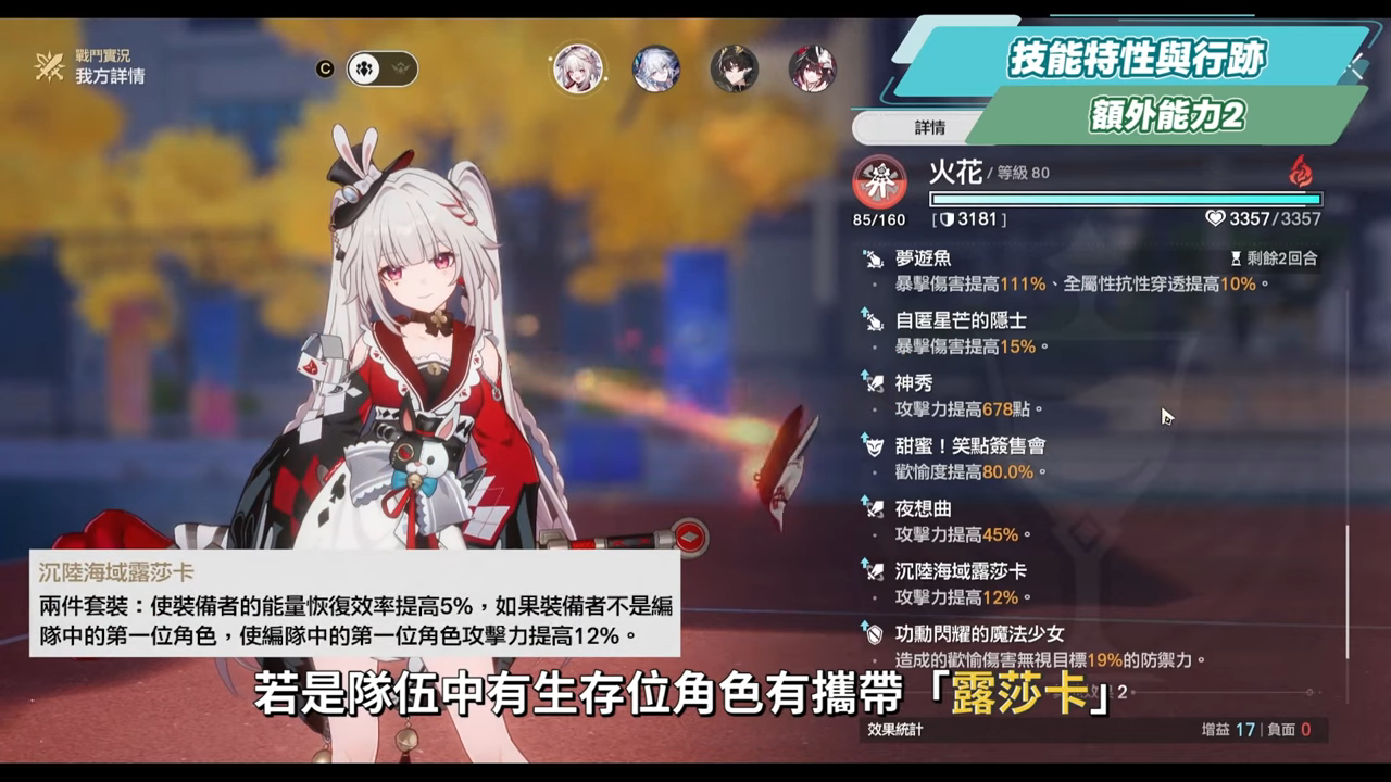 【崩壞星穹鐵道】🚀火花 [培養全攻略]▸「歡愉戰艦」啟航🤡！笑點產生器有多強？搭配爻光怎麼抽？光錐/遺器/實戰配隊/畢業面板/星魂推薦 ▹璐洛洛◃ - 璐洛洛, 崩壞星穹鐵道, 火花 - 敗家達人推薦