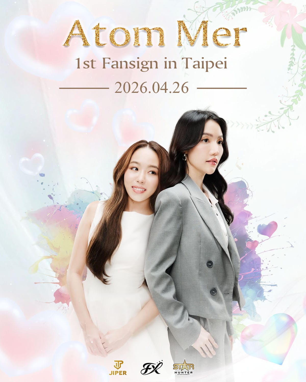 泰流GL劇「我唯一的陽光」豺狼霸總Atom與小兔子偶像Mer訂4/26來台會粉絲 - Love Senior學姐可以愛我嗎, Luktan, Atom, Mer, My Only Sunshine我唯一的陽光, Atom Mer 1st Fansign in Taipei - 敗家達人推薦