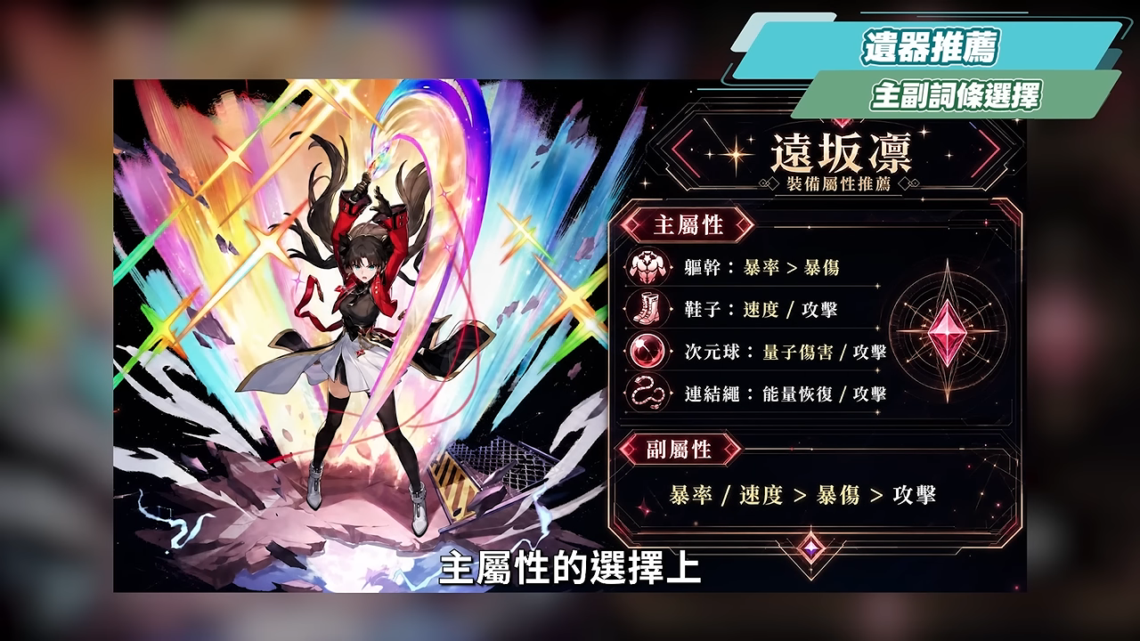 【崩壞星穹鐵道】🚀 遠坂凜🔥培養全攻略▸Fate[UBW]聯動大C！免費戰艦超強補強！輔助、單C玩法配對思路？遺器/光錐/星魂/抽取建議! ▹璐洛洛◃ - 璐洛洛, 崩壞星穹鐵道, 遠坂凜 - 敗家達人推薦