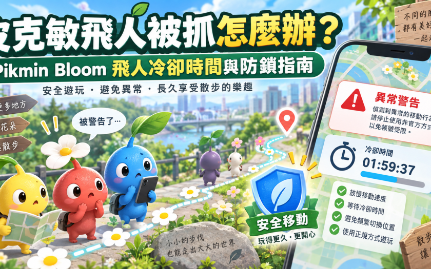 皮克敏原地種花教學：不走路、在家也能持續種花？Pikmin Bloom 種花作弊方法解析 - 1